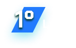 Ícone da Alura em formato circular, com um fundo em azul claro e fonte em azul mais escuro, próximo ao azul marinho. Seção: Premiação dos Melhores Projetos, primeiro tópico: 1º lugar.